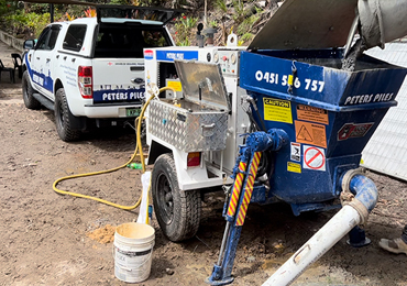 image of our mobile concrete pumping